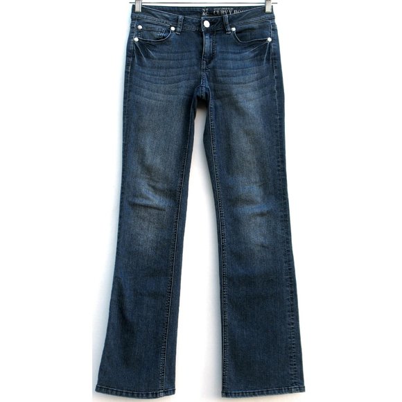 NY&C Curvy Bootcut Sits At Lower Waist Tag Sz 4 - Picture 2 of 7